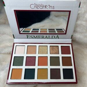 Beauty Creations-Esmeralda Eyeshadow Palette-NEW (15 colors)